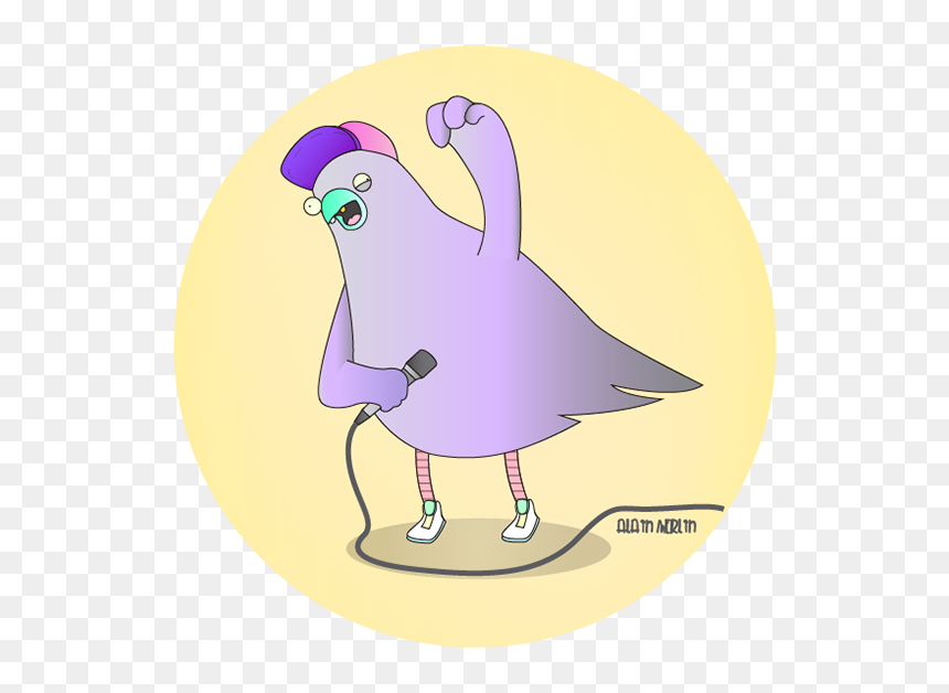 Parrot, HD Png Download - paloma dibujo png