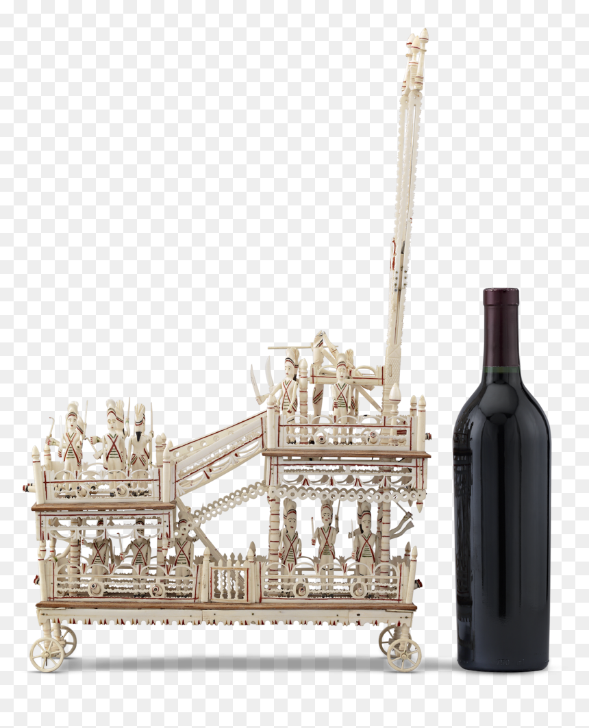 Napoleonic Prisoner Of War Guillotine - Wine Bottle, HD Png Download - shards of glass png
