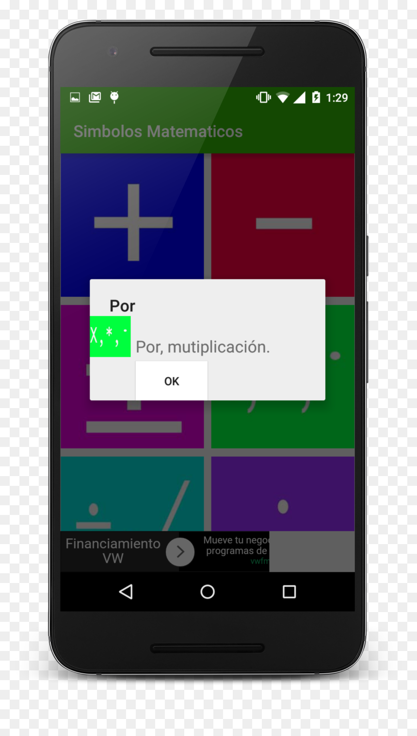 Smartphone, HD Png Download - signos matematicos png