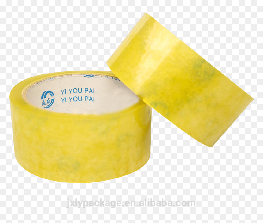 Carton Sealing Products Clear Colored Bopp Cartoon - Paper, HD Png Download - packing tape png