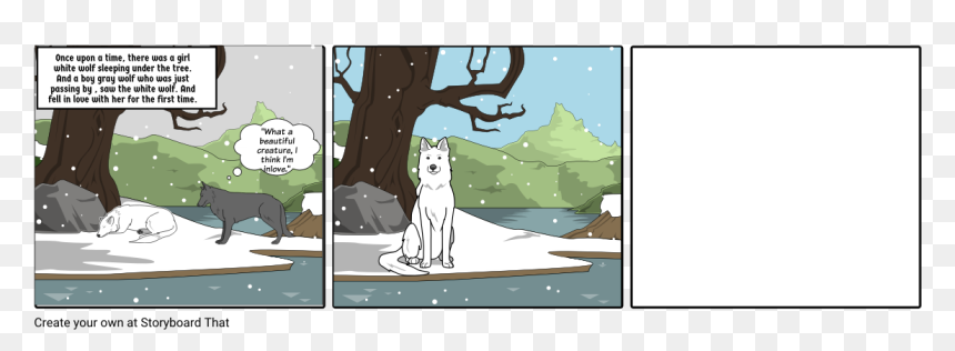 Cartoon, HD Png Download - gray wolf png