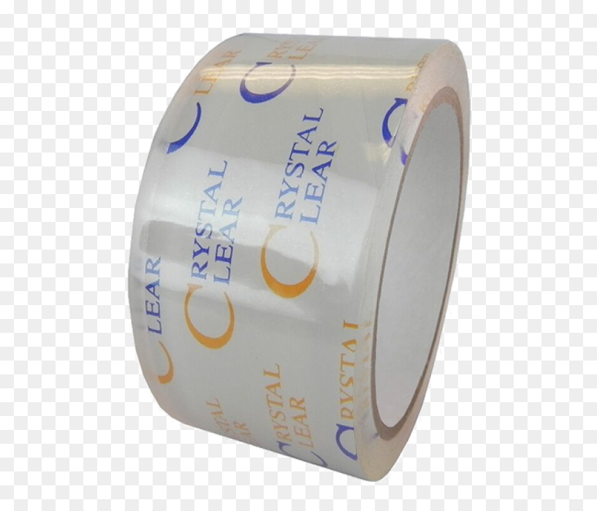 7 Mil Crystal Clear Polypropylene Carton Sealing Tape"
 - Label, HD Png Download - packing tape png