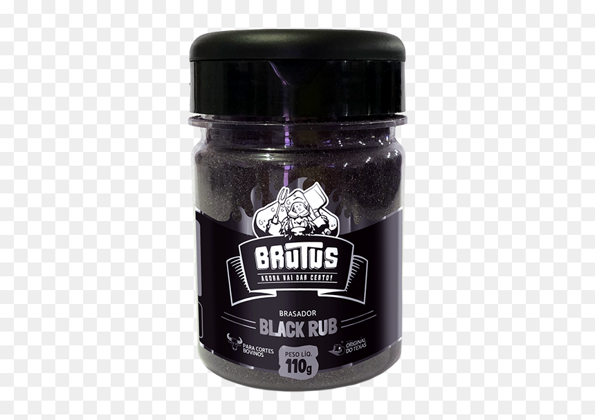Brutus Temperos • Black Rub - Fumaça Em Pó, HD Png Download - fumaça branca png