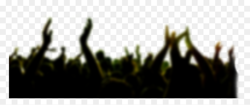 Silhouette , Png Download - Crowd Concert Png, Transparent Png - zumba silhouette png