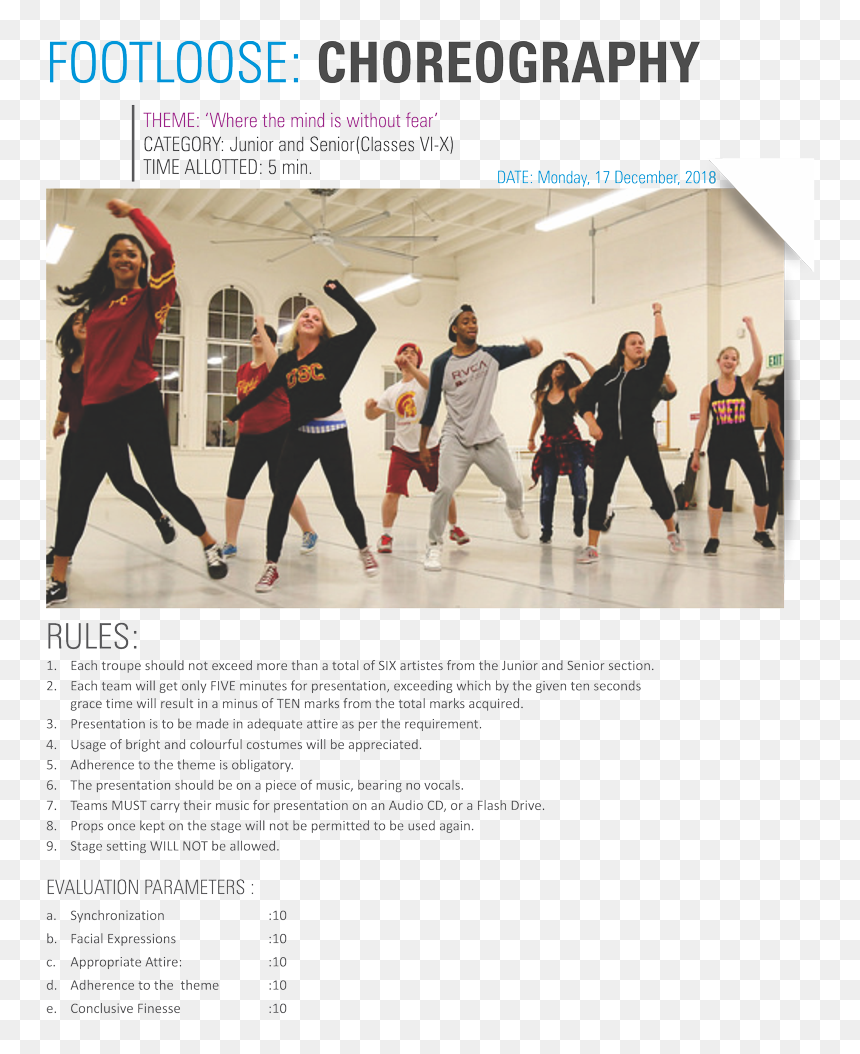 Usc Dance Major, HD Png Download - zumba silhouette png