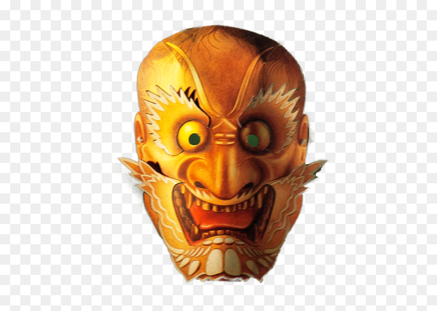 Mask, HD Png Download - japanese mask png