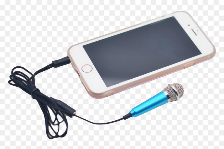 Smartphone, HD Png Download - karaoke microphone png