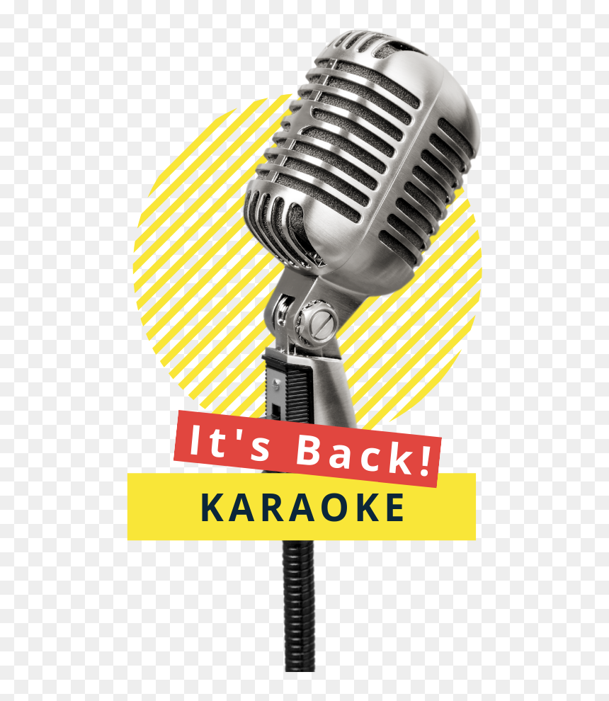 Background Announcement, HD Png Download - karaoke microphone png