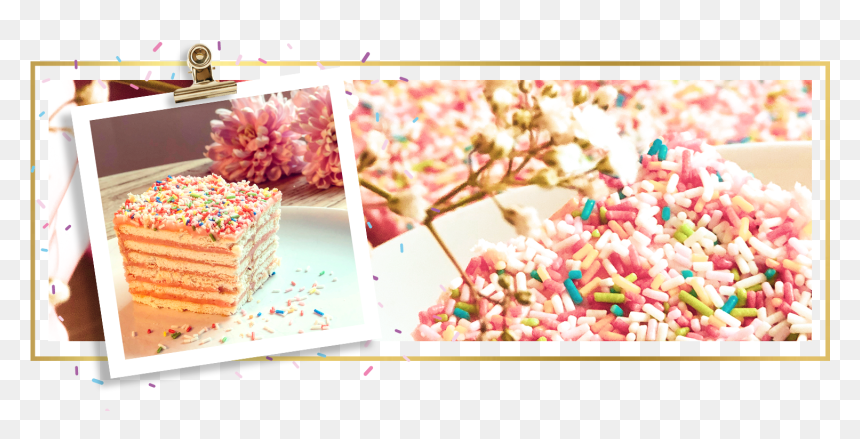 Sugar Cake, HD Png Download - png vintage banner