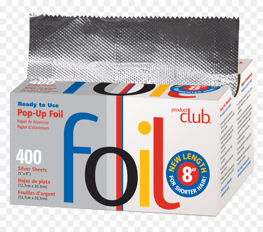 Pop-up Foil Silver Inch Sheet - Carton, HD Png Download - hojas de papel png