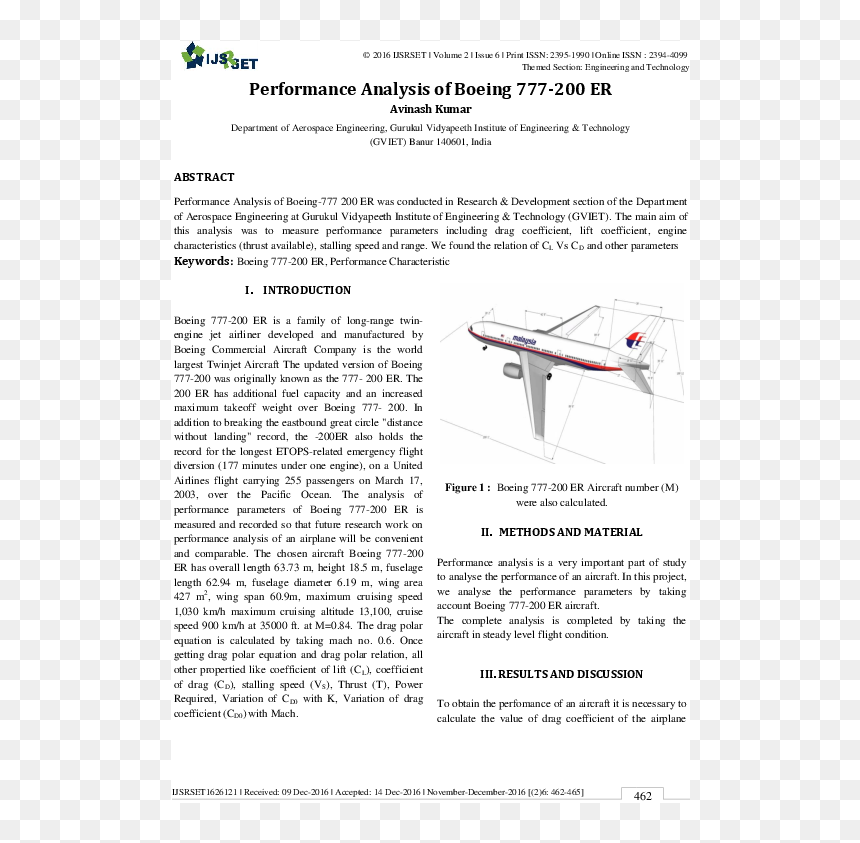 Document, HD Png Download - boeing 777 png