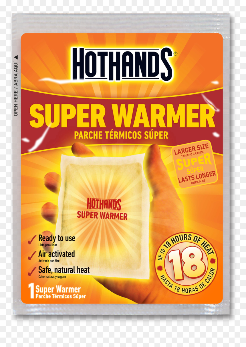 Hothands Super Warmer (hh1ed240e) - Hothands Super Warmer, HD Png Download - hour hand png