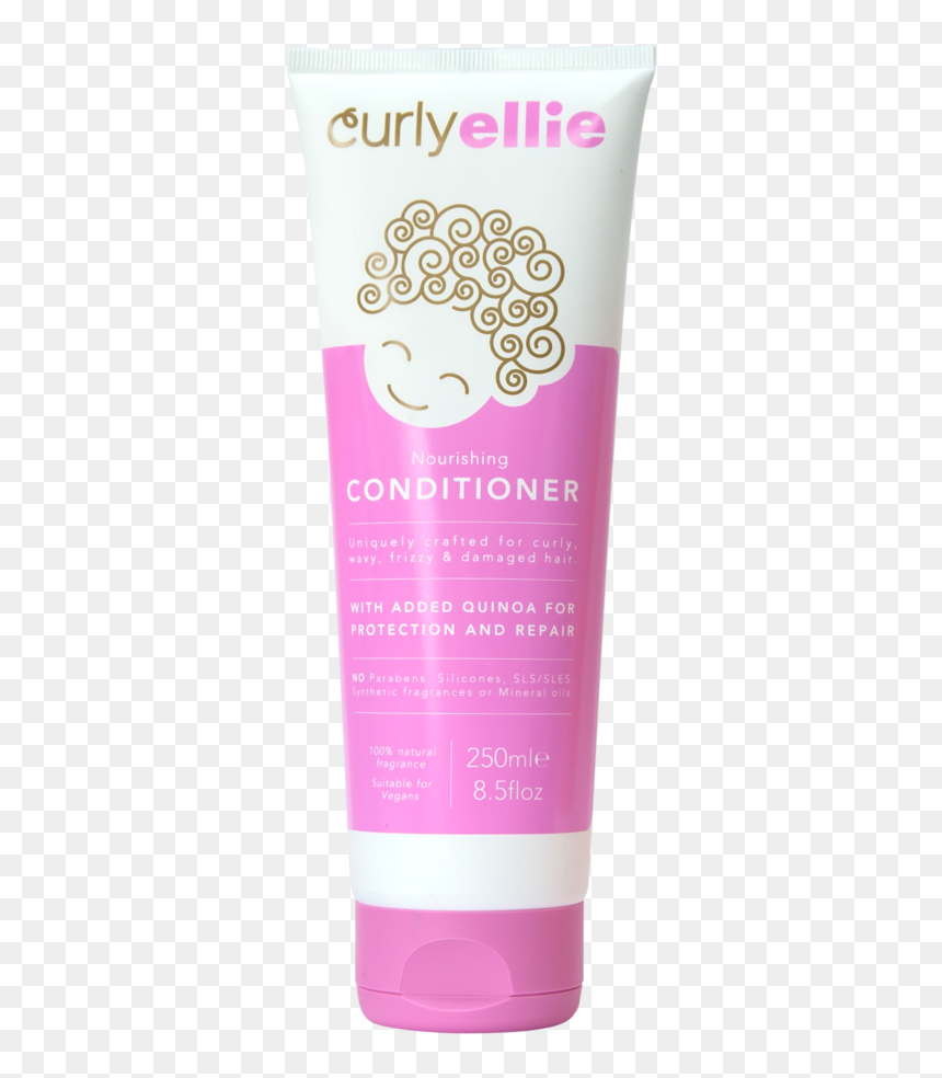 Curlyellie Nourishing Conditioner"
 Class="lazyload - Cosmetics, HD Png Download - curled paper png
