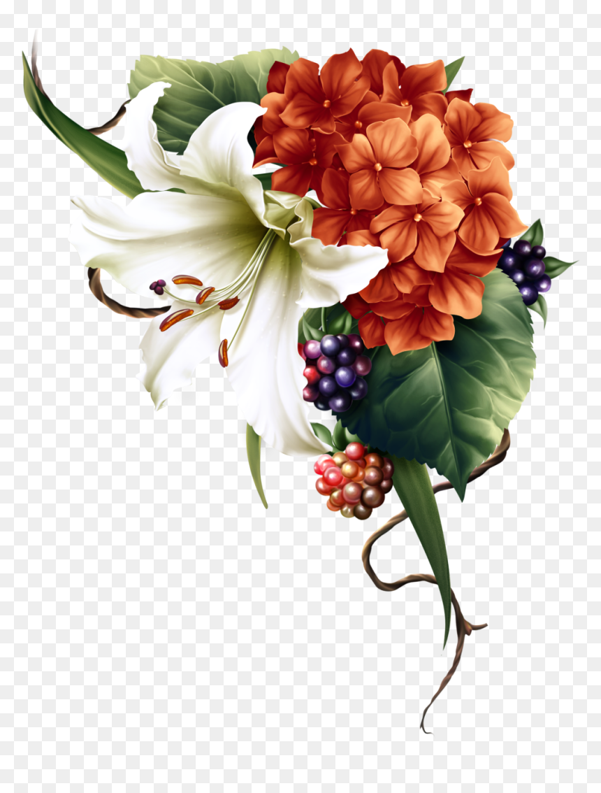 Moonbeam's Spring Moonbeam1212 Gothic, HD Png Download - ramos de flores png