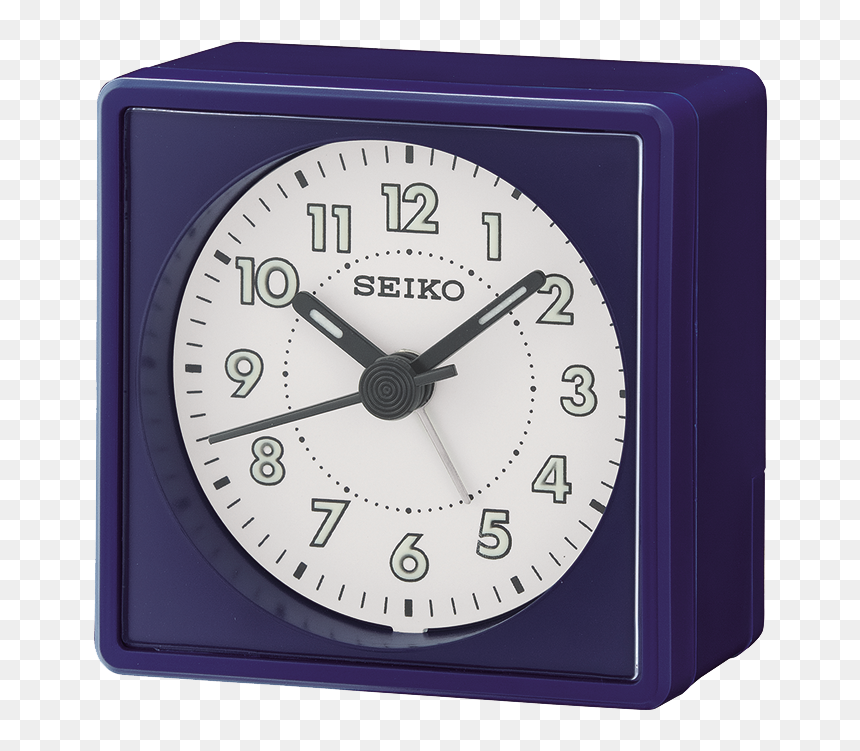 Reloj Seiko Despertador Qhe083l Cuadrado - Qhe083j, HD Png Download - despertador png