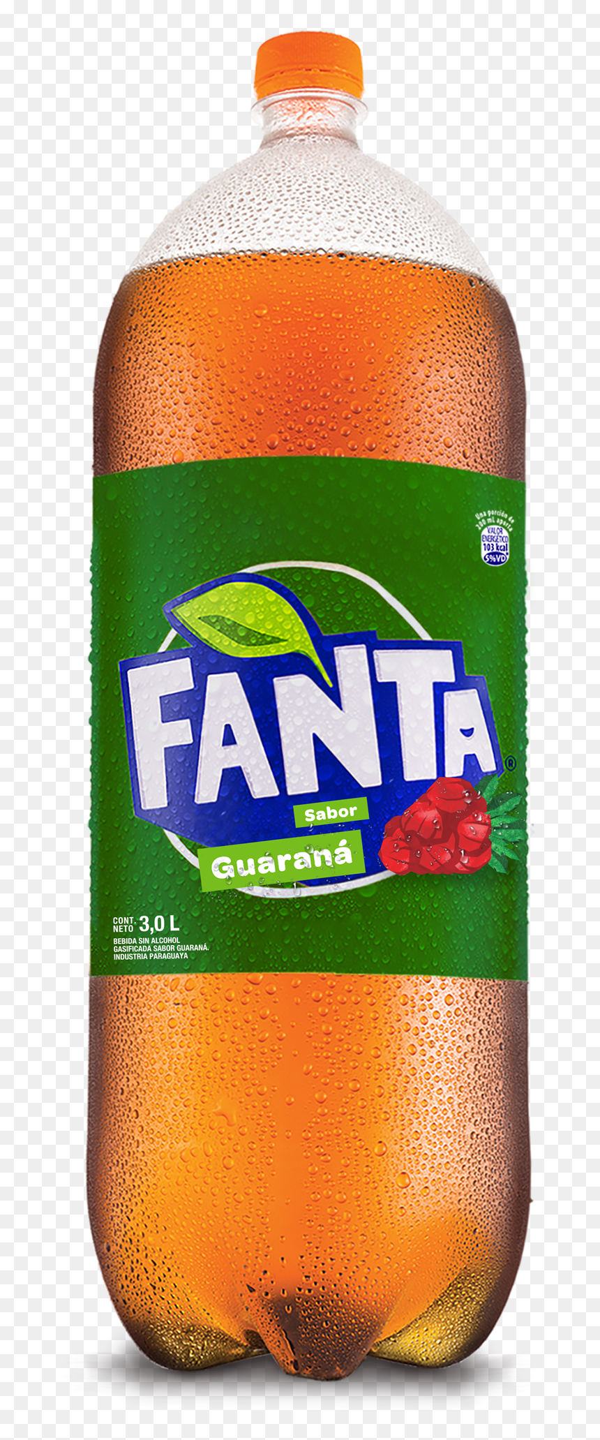 Gaseosa Guarana Logo - Fanta Guaraná 3 Litros Png, Transparent Png - guarana png
