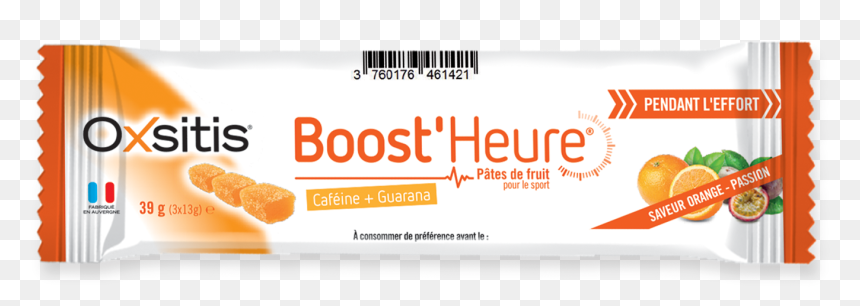 Pâtes De Fruits Sport Pendant Effort Passion Orange - Label, HD Png Download - guarana png