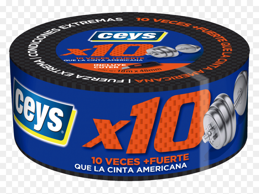 Cinta Americana Ceys X10, HD Png Download - cinta adhesiva png