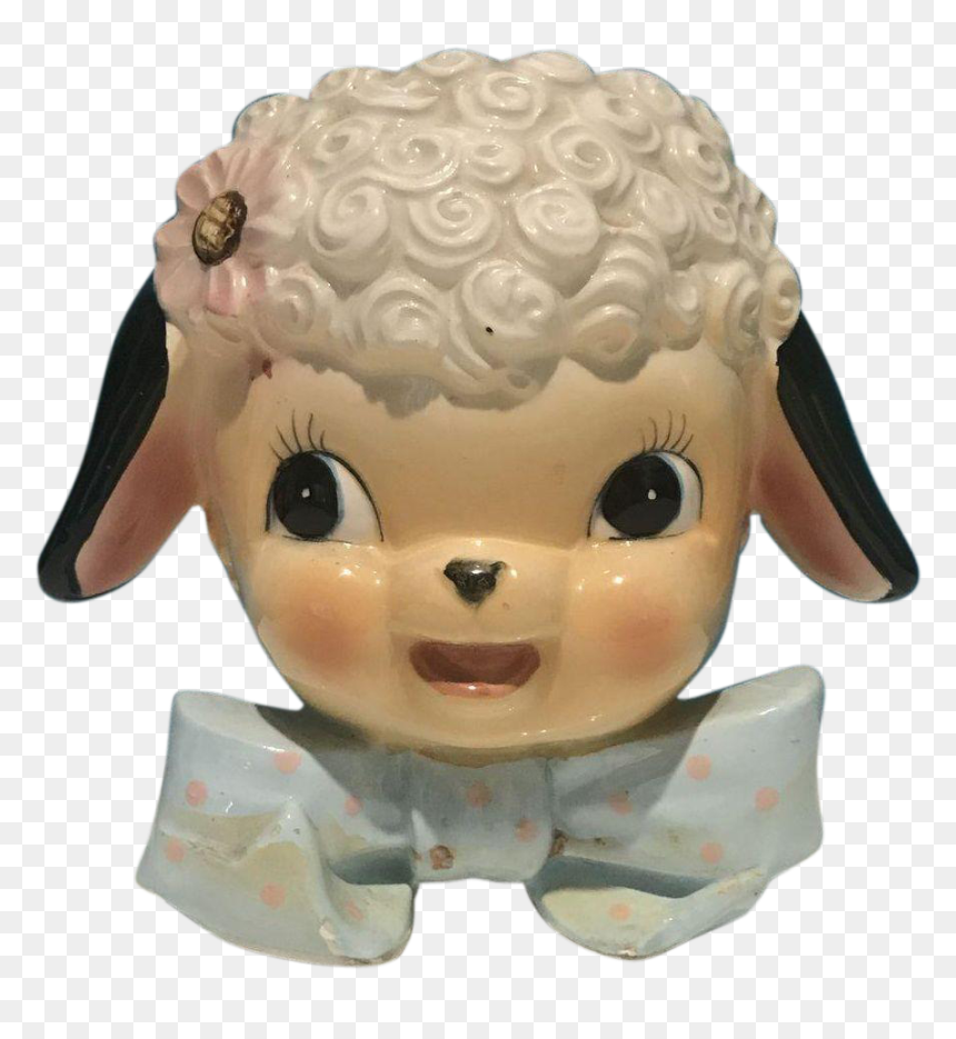 Figurine, HD Png Download - sheep head png