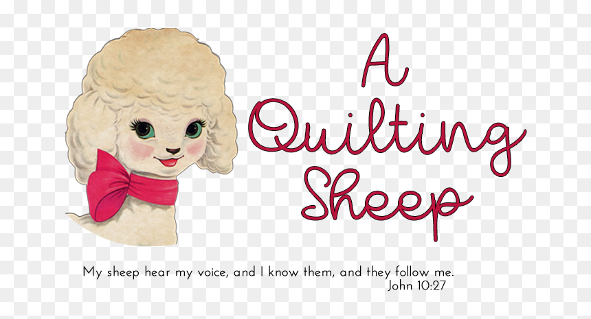 A Quilting Sheep - Illustration, HD Png Download - sheep head png