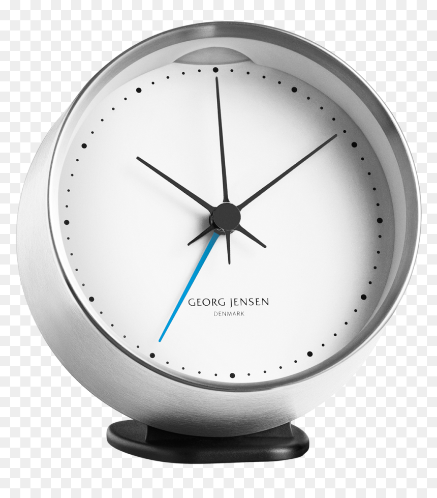 Hk Clock W - Georg Jensen Hk Alarm Clock, HD Png Download - clock no hands png