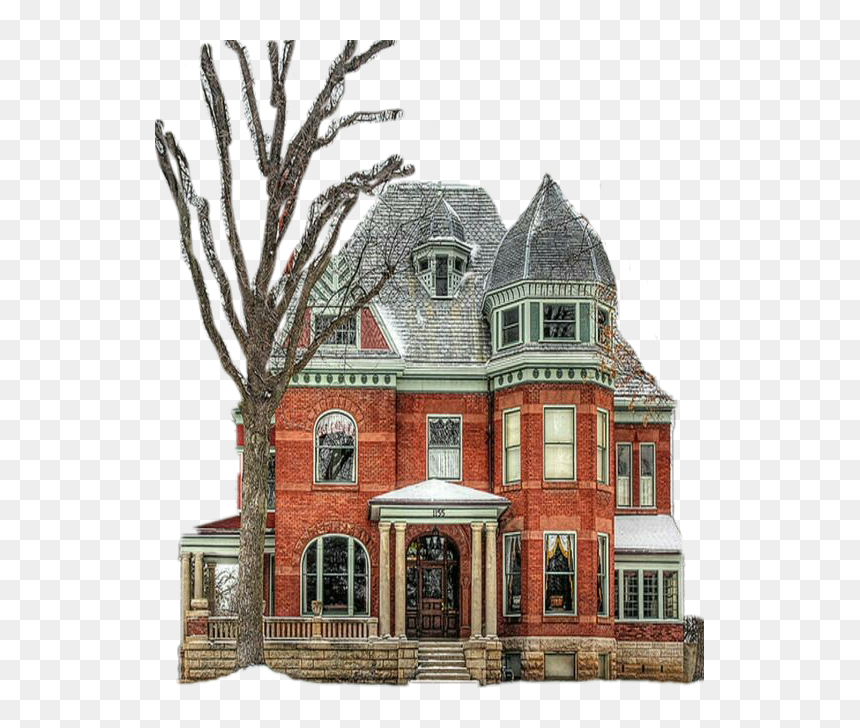 House, HD Png Download - victorian house png