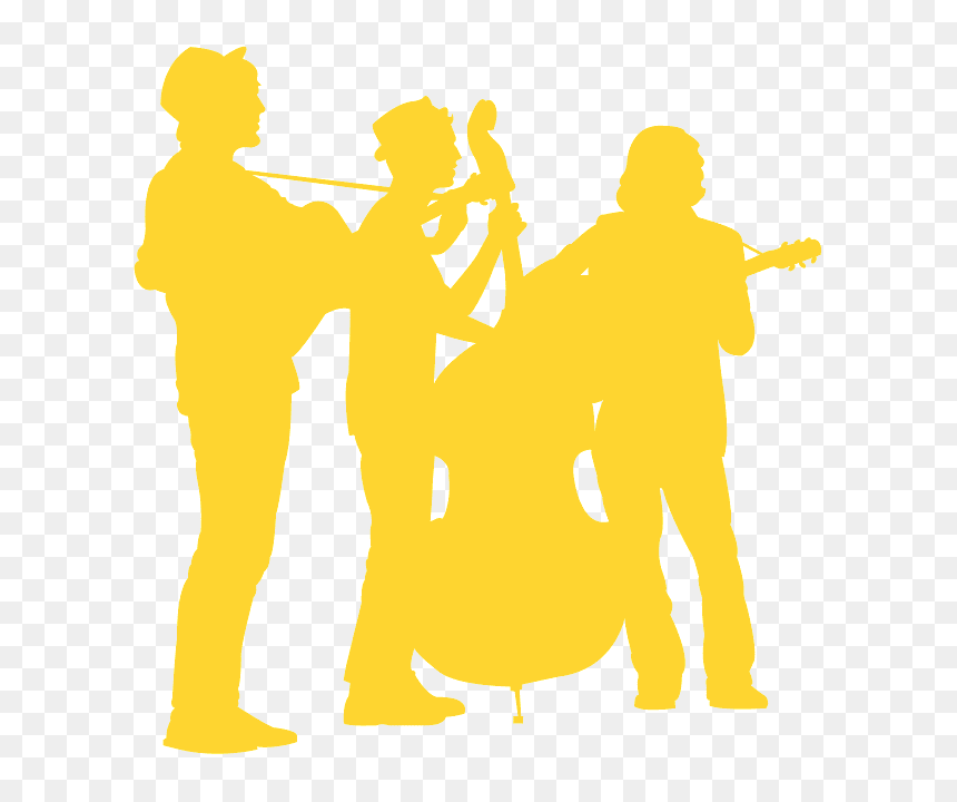Illustration, HD Png Download - rock band silhouette png