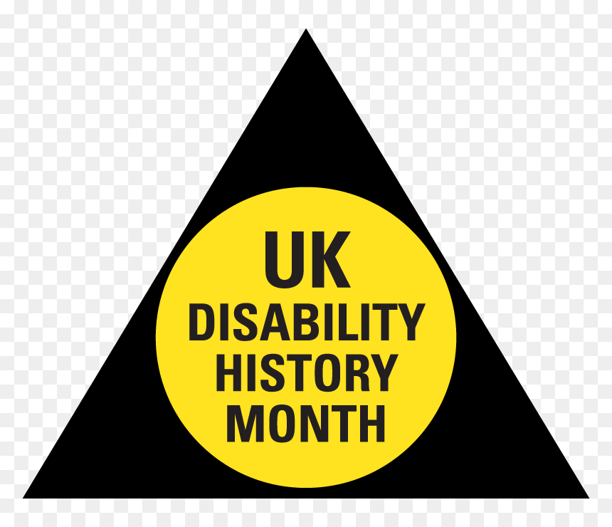 Uk Disability History Month Logo - Uk Disability History Month 2019, HD Png Download - disability png
