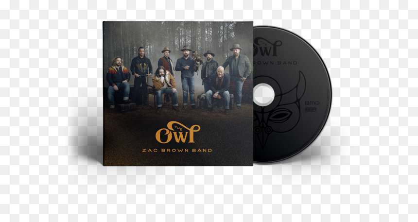 Owl Zac Brown Band, HD Png Download - brown splatter png