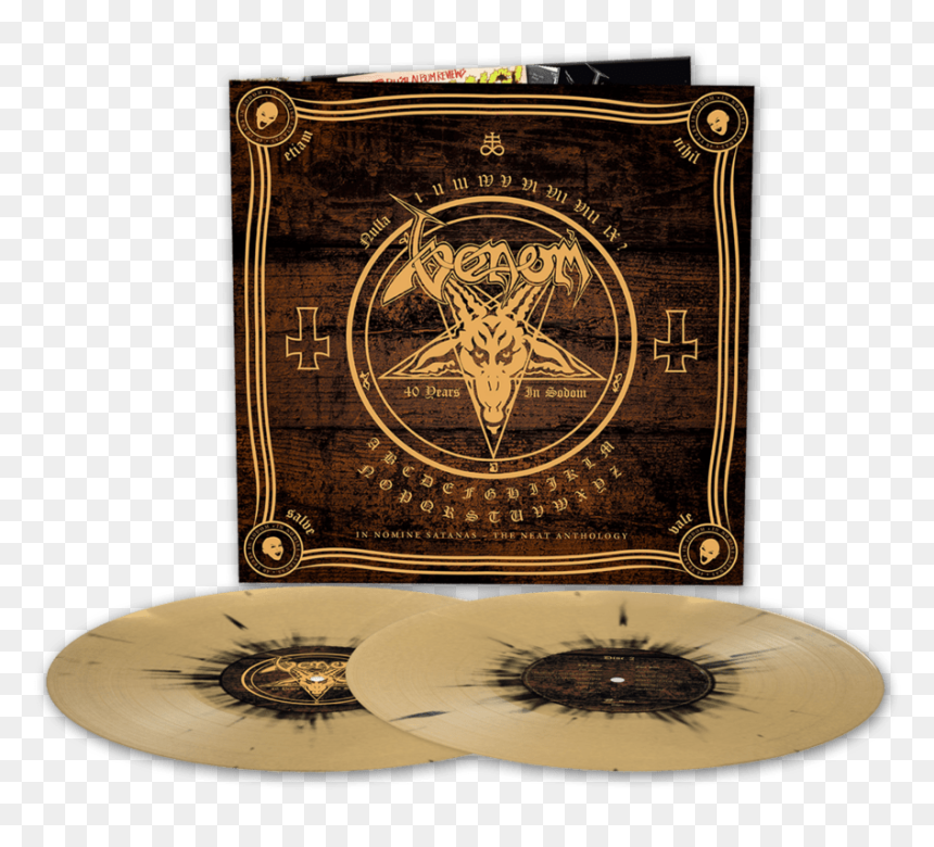Venom In Nomine Satanas Vinyl, HD Png Download - brown splatter png