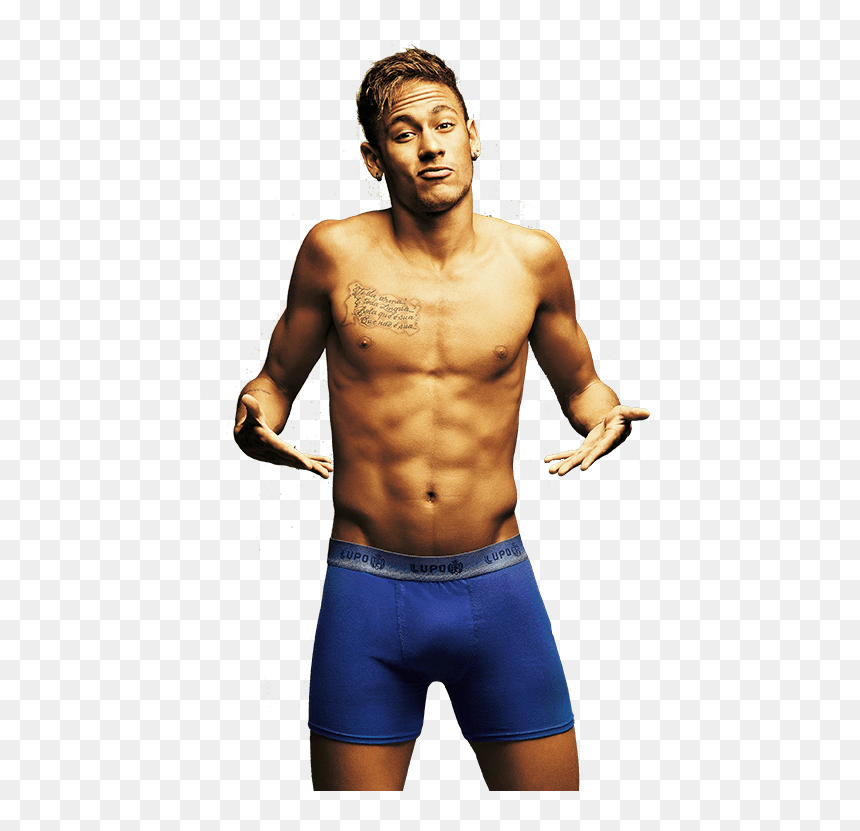 Neymar Hot, HD Png Download - shirtless man png
