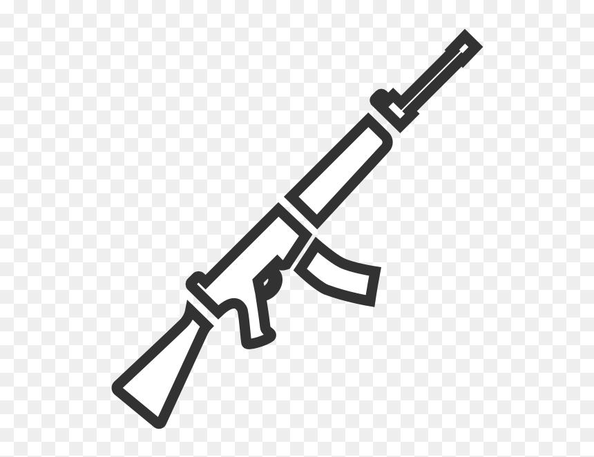 Shot Clipart Rifle Shooting - Ak 47 Surviv Io, HD Png Download - gun firing png