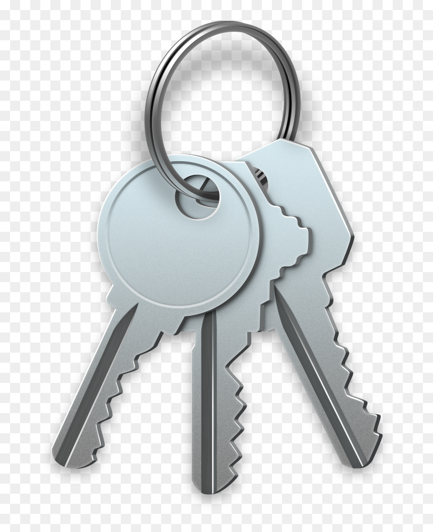 Thumb Image - Key On Keychain, HD Png Download - llaves png