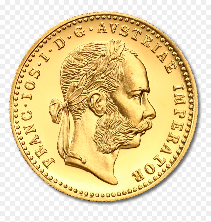 1 Ducat Gold Coin New Edition 1 - 20 Kroner Christian Ix, HD Png Download - gold number 1 png