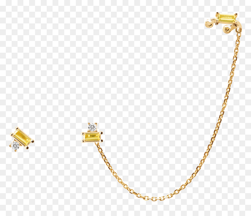 Maka Gold Earrings - Earring, HD Png Download - gold number 1 png