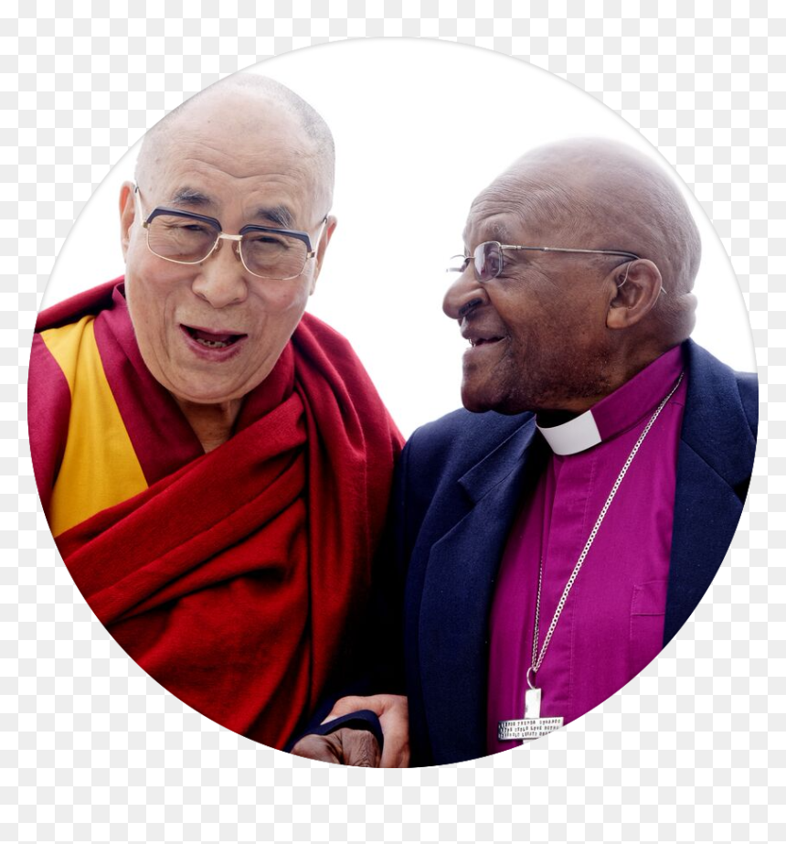 Dalai Lama Png High-quality Image - Desmond Tutu And The Dalai Lama, Transparent Png - lama png