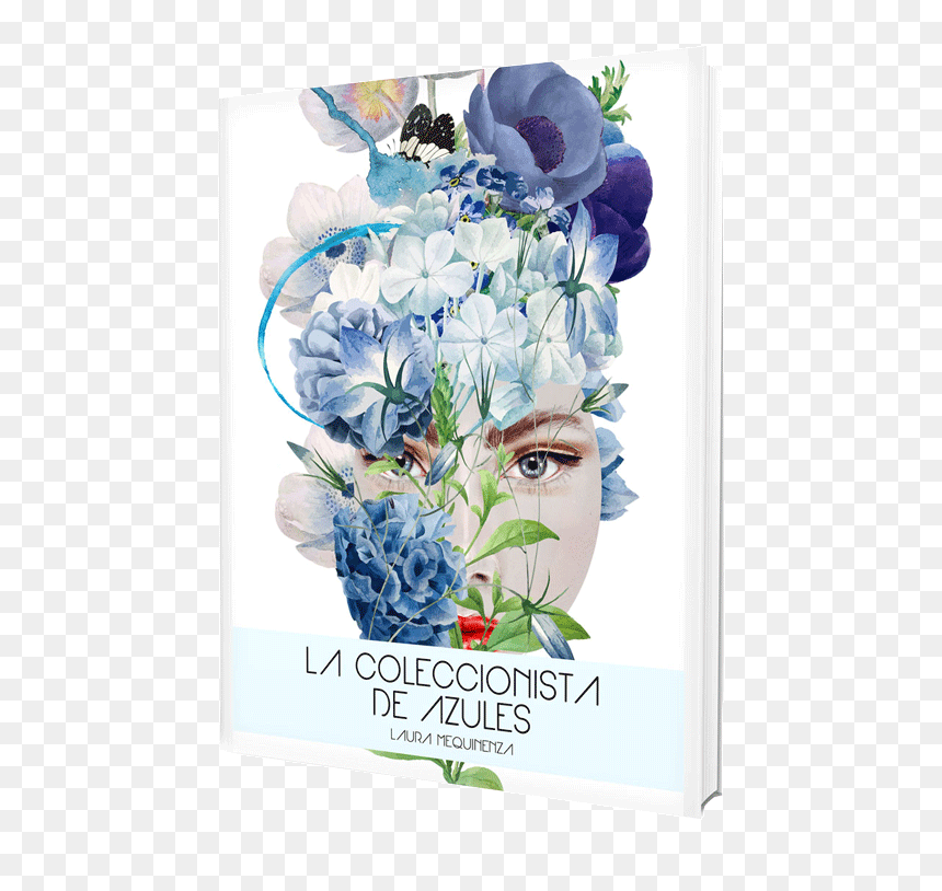 La Coleccionista De Azules - Bouquet, HD Png Download - fondos azules png