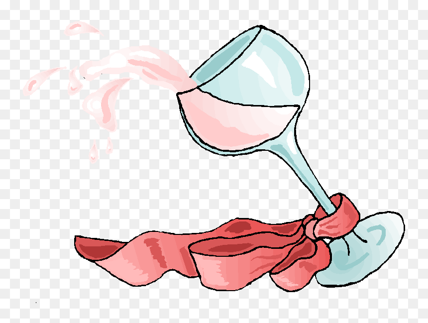 Clip Art, HD Png Download - spilled wine glass png