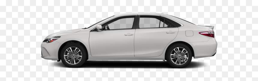 White Toyota Camry 2016, HD Png Download - car profile png