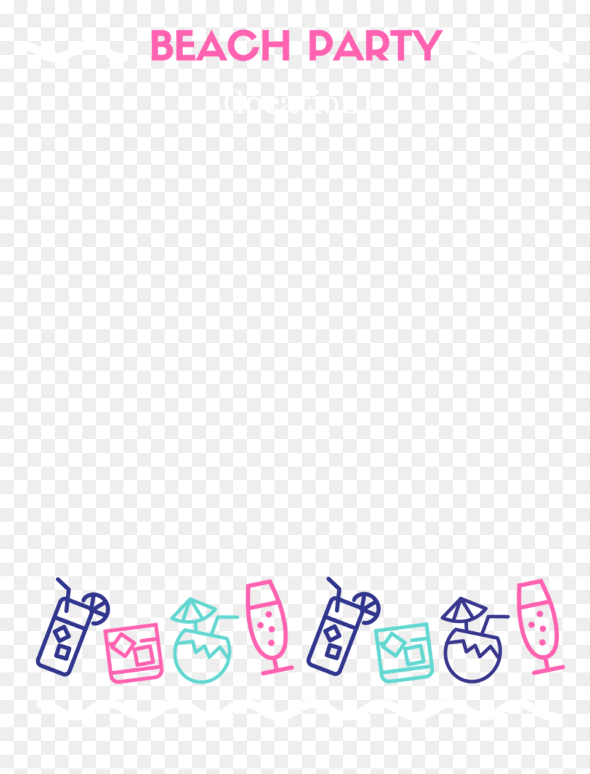 Lilac, HD Png Download - beach party png