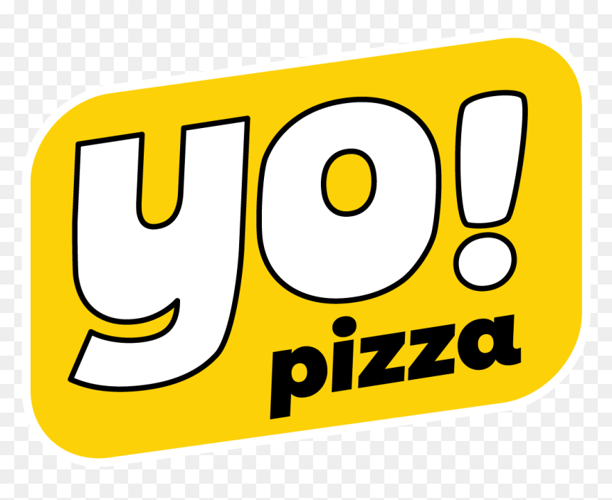 Yo Pizzas Logo 06, HD Png Download - pizza logo png