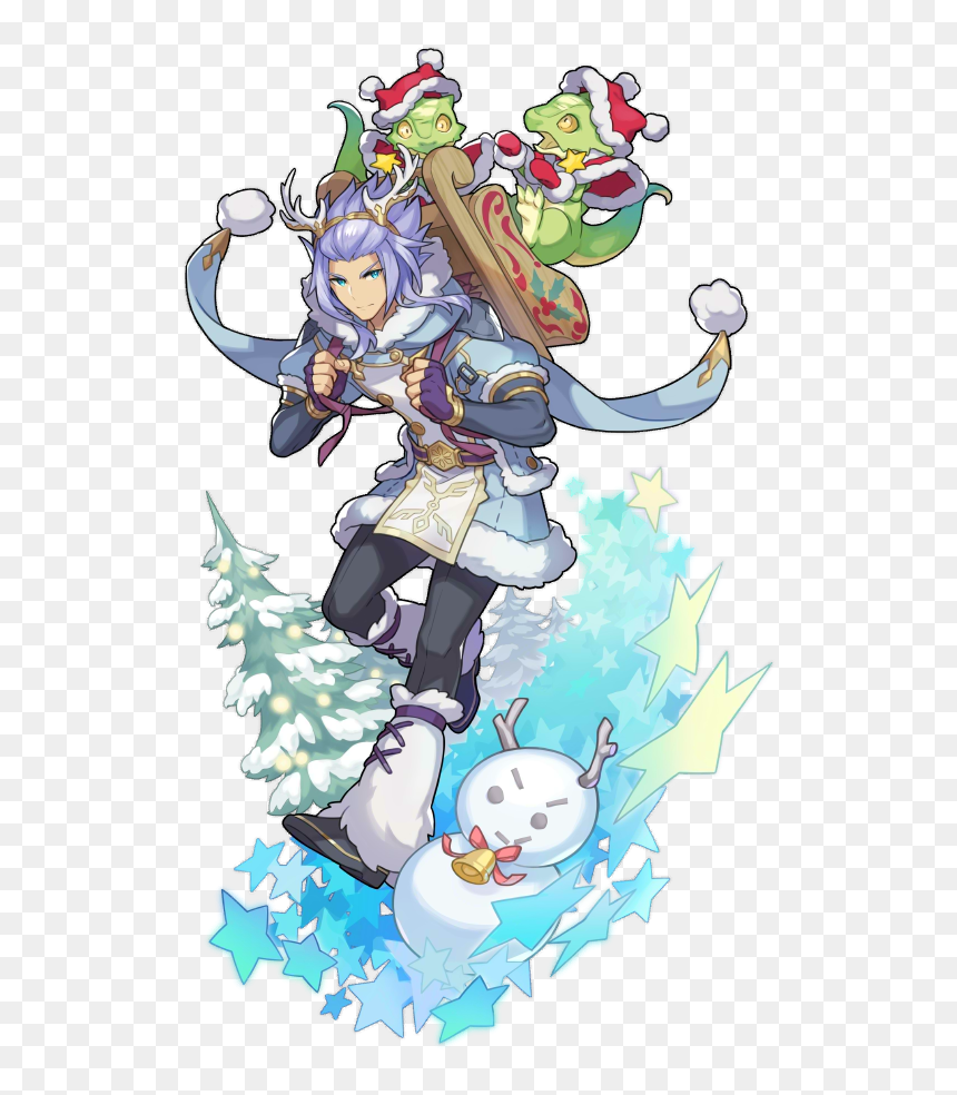 110021 03 R04 Portrait - Dragonyule Xainfried, HD Png Download - reindeer sleigh png