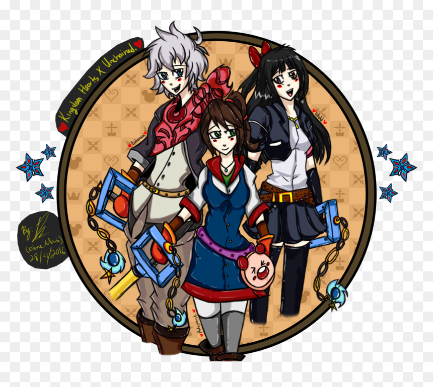 Unchained X Doodle - Cartoon, HD Png Download - doodle hearts png