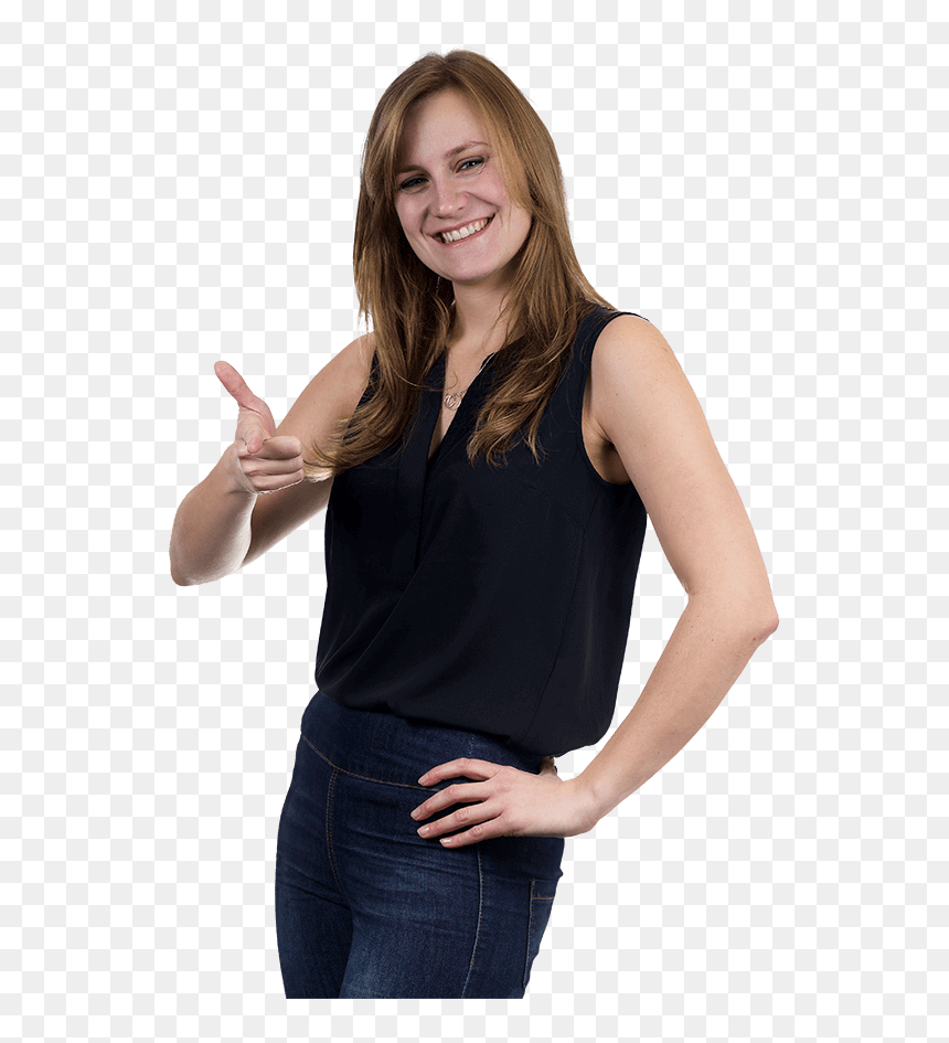 Girl, HD Png Download - office woman png