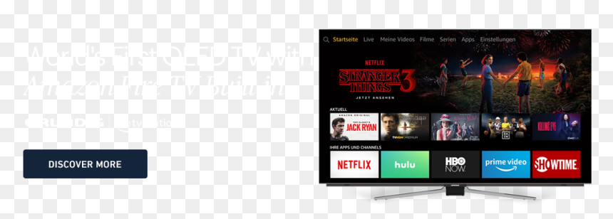 Grunding Smart Tv Apps, HD Png Download - flat banner png