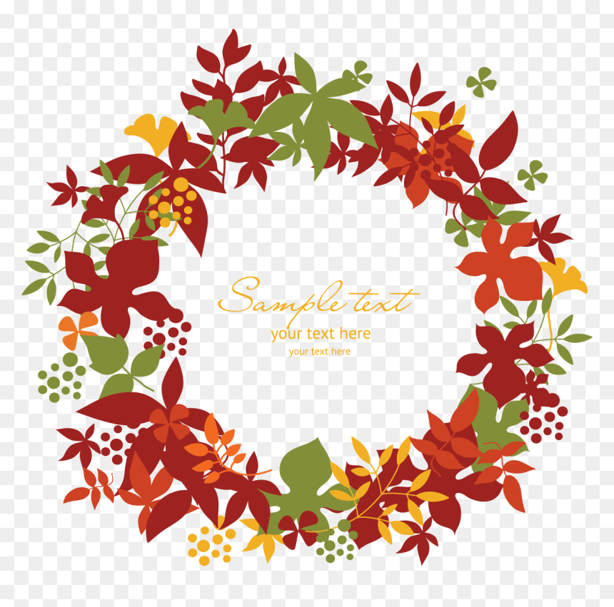 Vector Graphics, HD Png Download - green wreath png