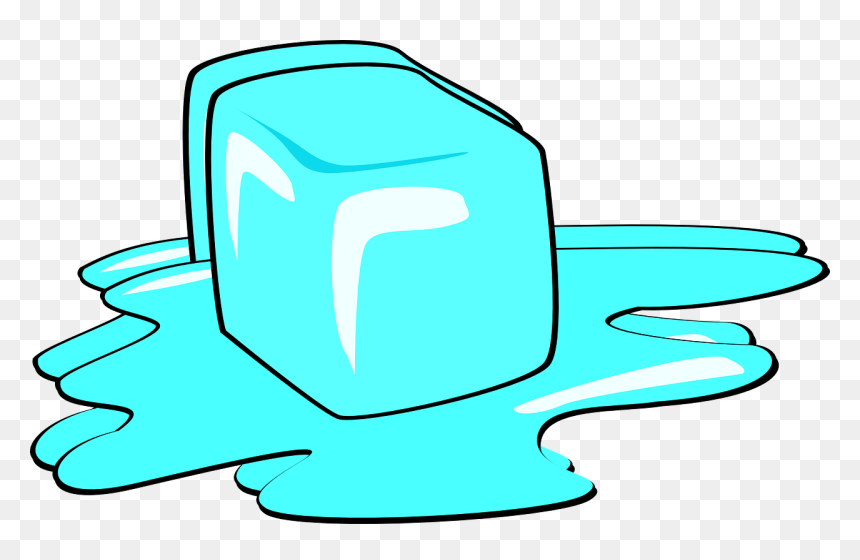 Ice Cube Melting, HD Png Download - frozen frame png