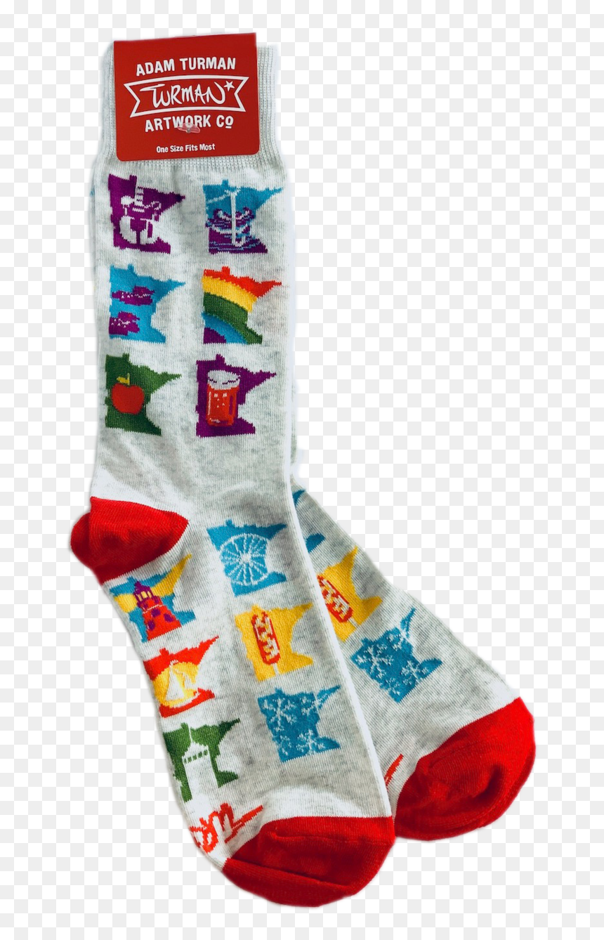 Mnmonths-socks - Sock, HD Png Download - christmas socks png