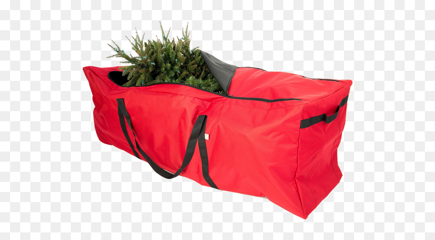 Frush Lona Roja Árbol De Navidad Bolsa De Almacenamiento - Bag, HD Png Download - arbol de navidad azul png
