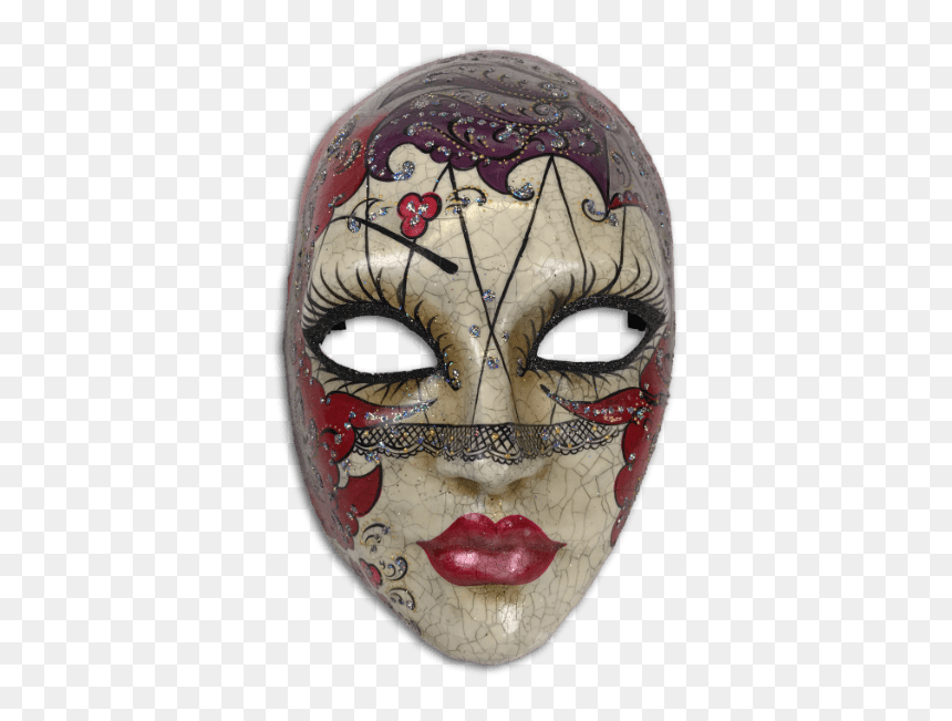 Face Mask, HD Png Download - venetian masks png